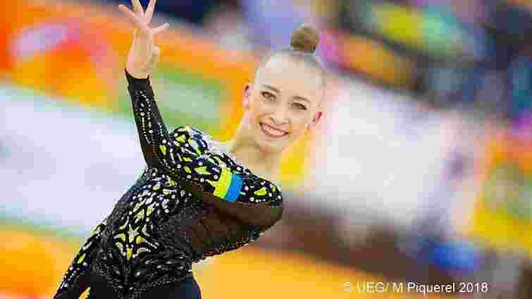 Львівська гімнастка Христина Погранична здобула чотири медалі на Чемпіонаті Європи