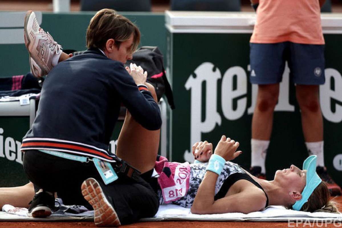 Українка Леся Цуренко відмовилась від матчу на Roland Garros через травму