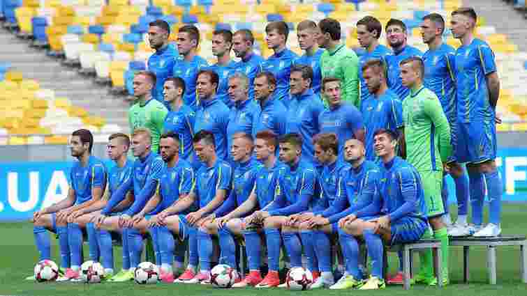 Збірна України опустилася на 35 місце у рейтингу ФІФА