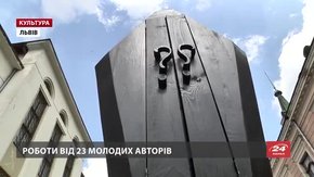 На території Національного музею у Львові студенти встановили труну та зашморг