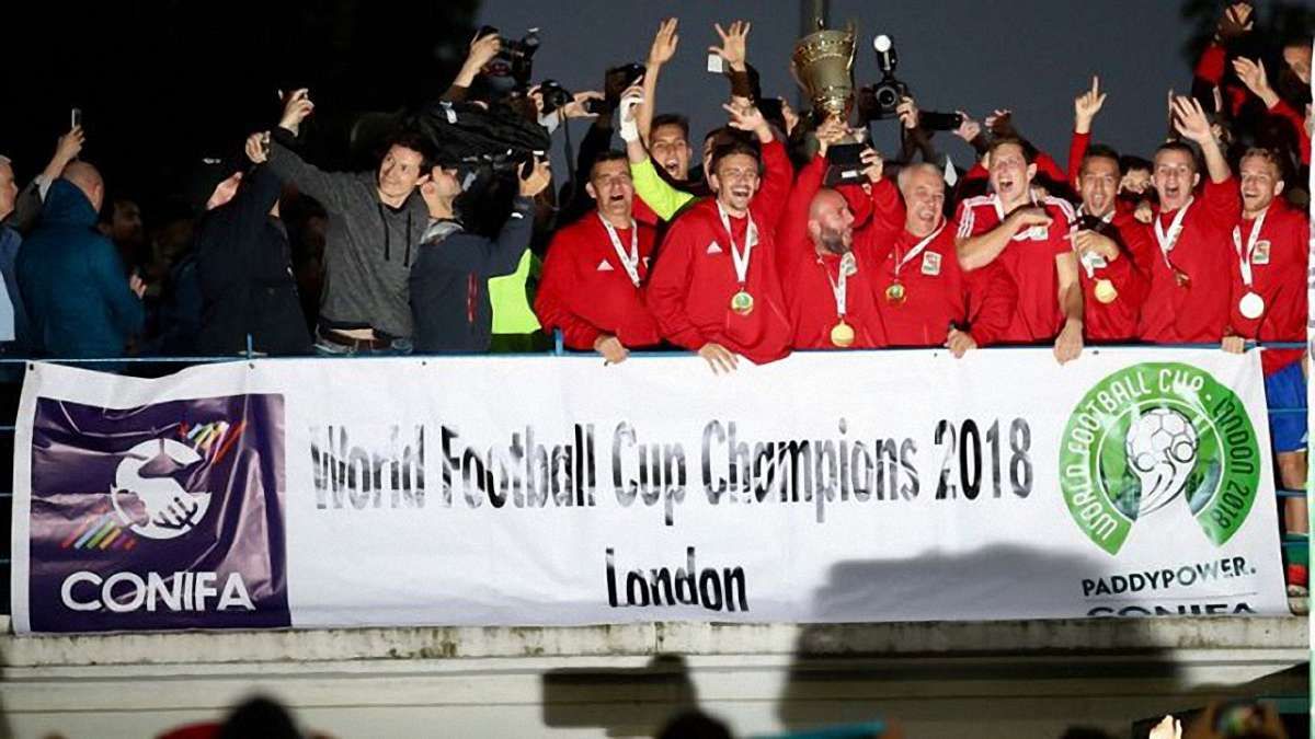 Команда угорців Закарпаття перемогла на сепаратистському чемпіонаті світу з футболу