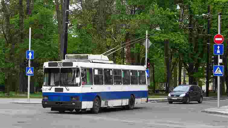 У Львові тимчасово ліквідують тролейбусний маршрут №10