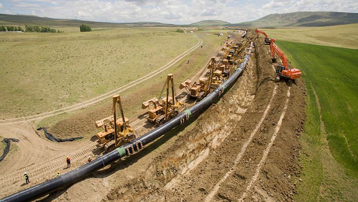 Україна отримуватиме газ із Азербайджану новим газогоном