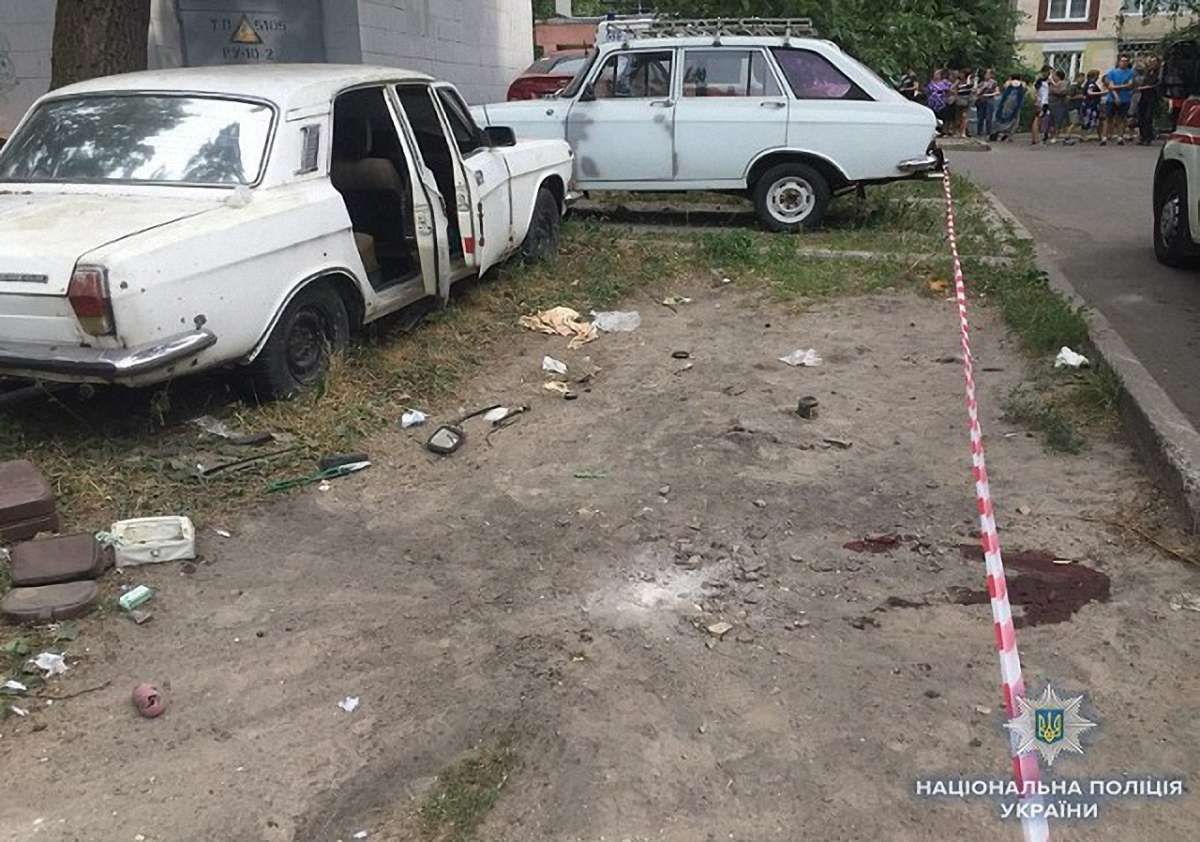 Поліція затримала власника автомобіля, через вибух у якому постраждали діти