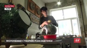 Львівська мисткиня Ксеня Жижій «купає кераміку» в молоці