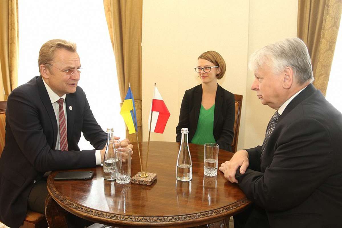 Мер Львова закликав віце-маршалка Сенату Польщі підтримати українських політв’язнів у Росії