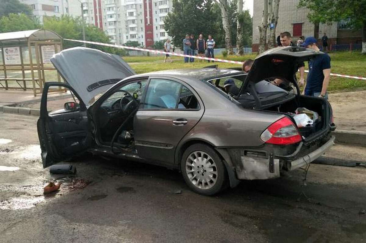 В Черкасах від вибуху автомобіля загинув місцевий бізнесмен
