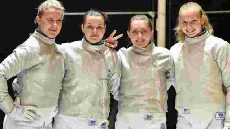 Українські шаблістки стали срібними призерами чемпіонату Європи в командному турнірі