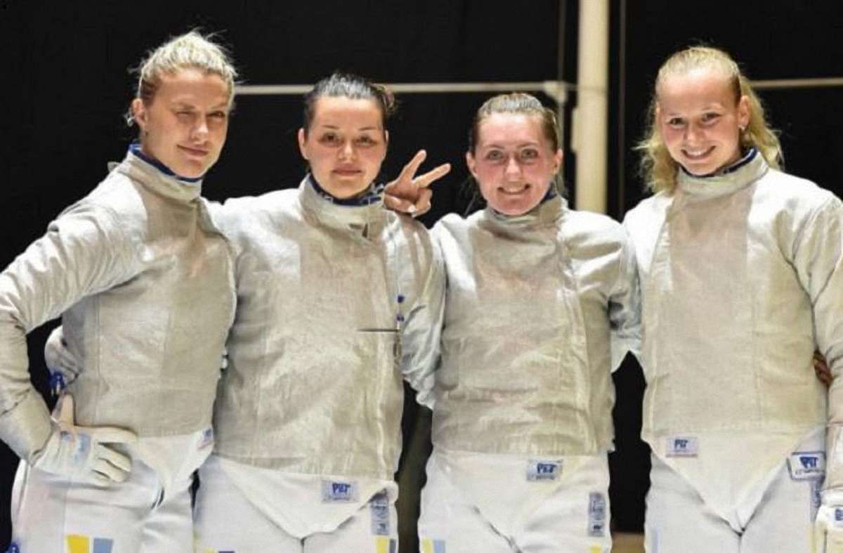 Українські шаблістки стали срібними призерами чемпіонату Європи в командному турнірі