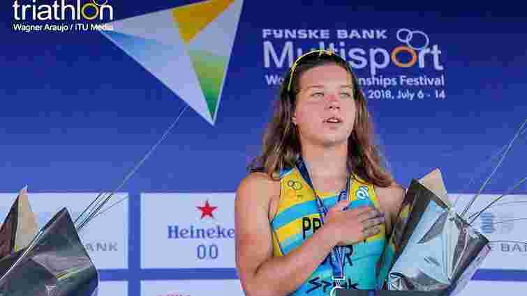 Львів’янка Софія Прийма стала чемпіонкою світу з акватлону