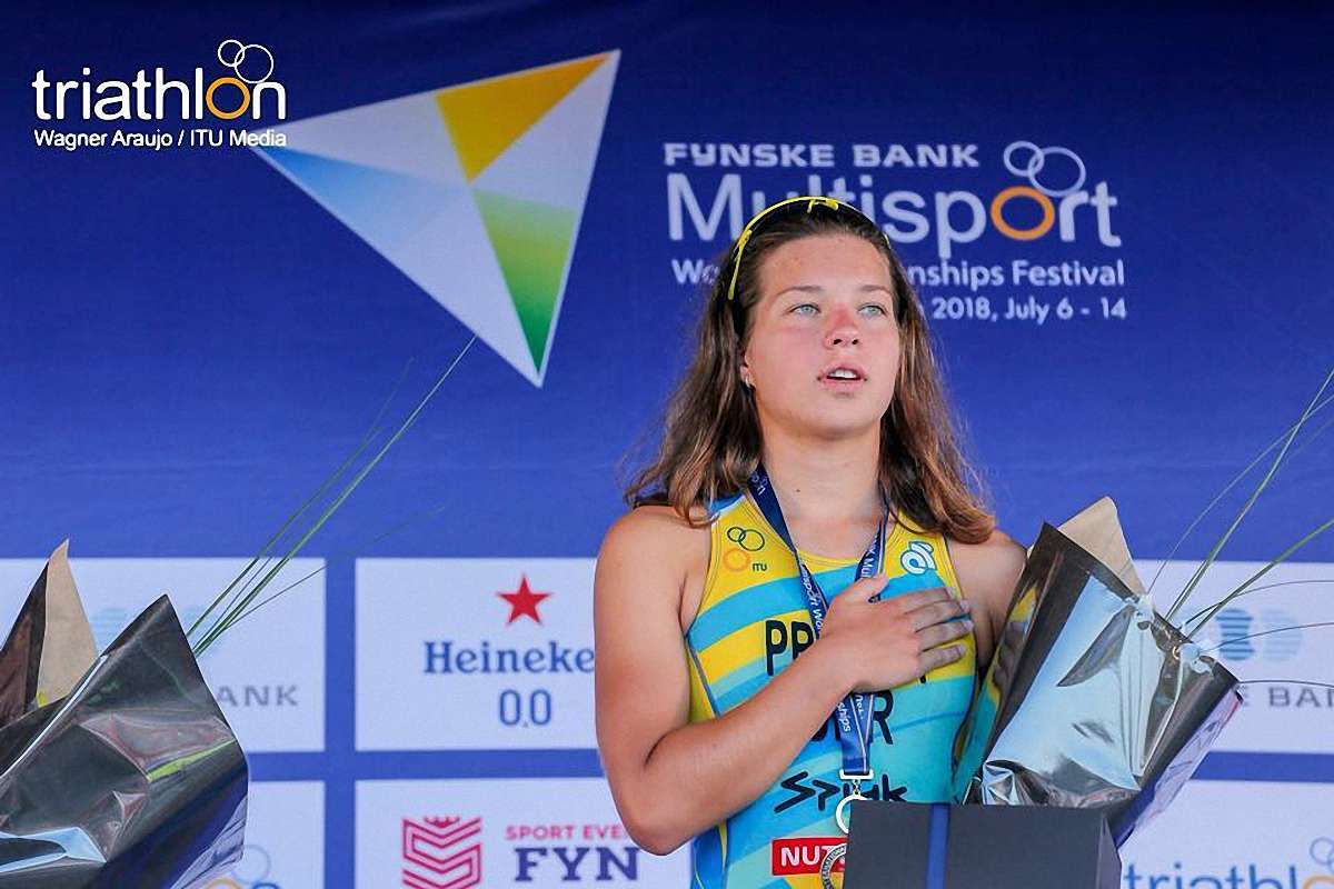 Львів’янка Софія Прийма стала чемпіонкою світу з акватлону