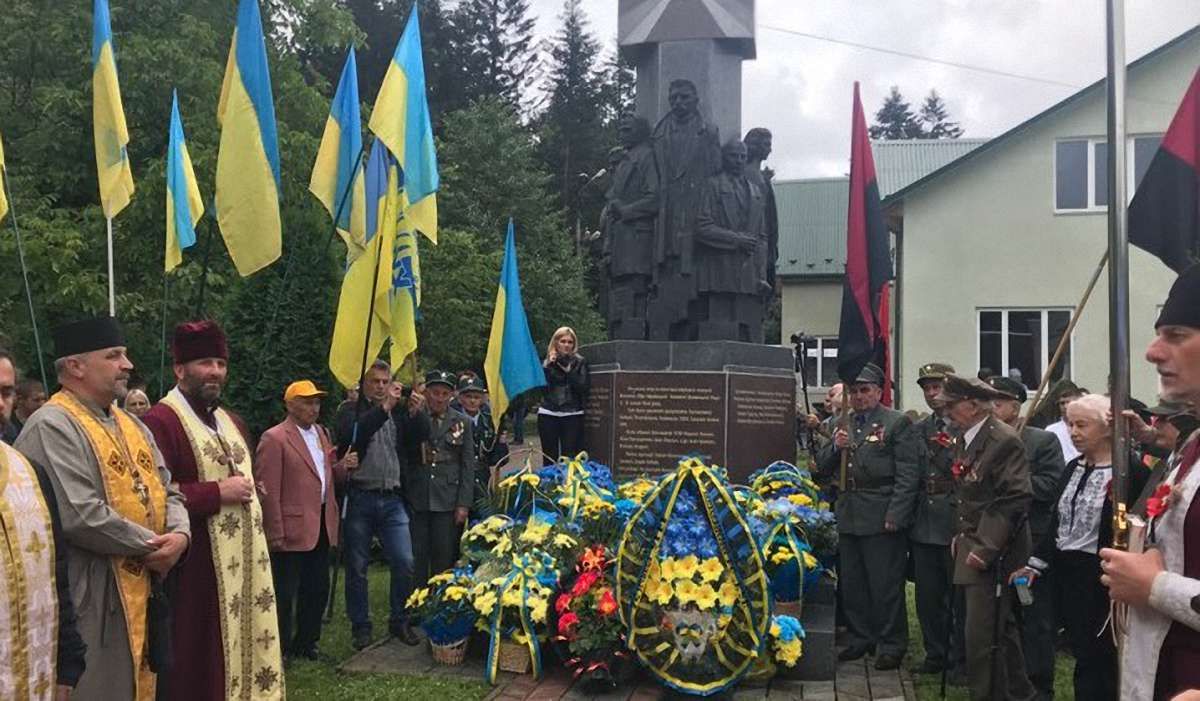 У Самбірському  районі відзначили 74-ту річницю створення УГВР
