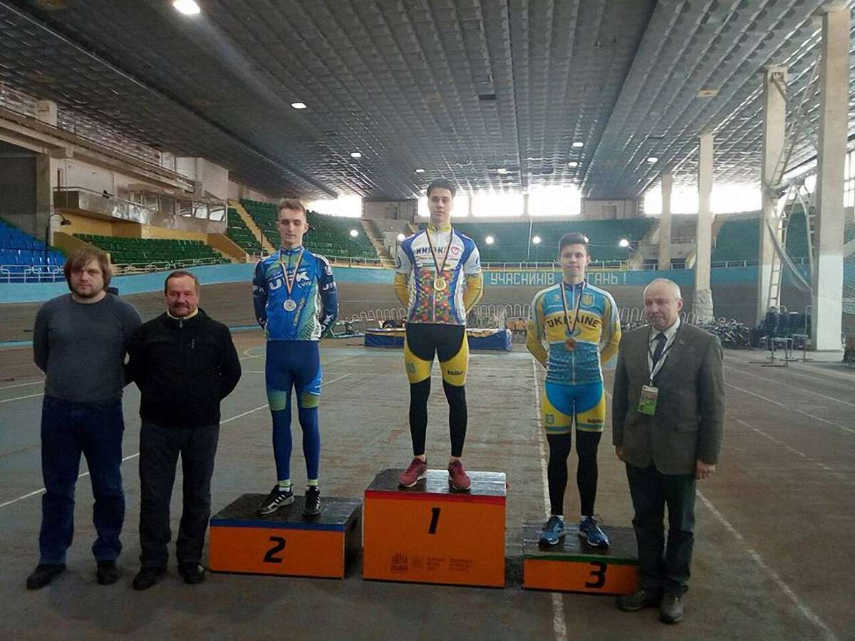 Студент зі Львова став срібним призером Чемпіонату Європи з велоспорту на треку