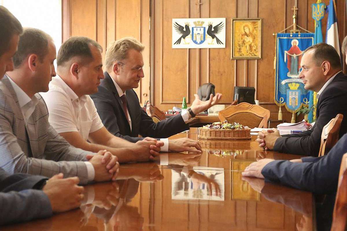 Андрій Садовий в Івано-Франківську зустрівся з Русланом Марцінківим і місцевим духовенством