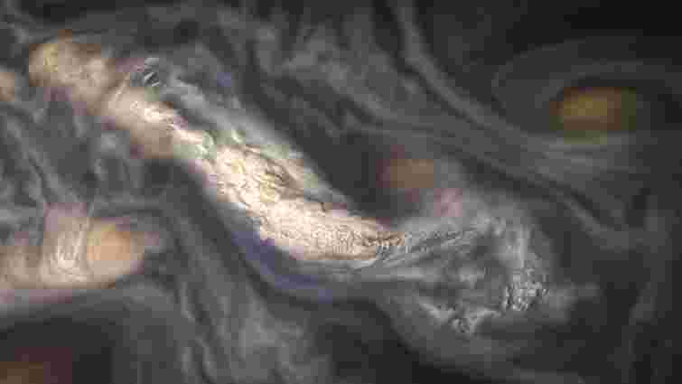 NASA показало новий знімок атмосфери Юпітера