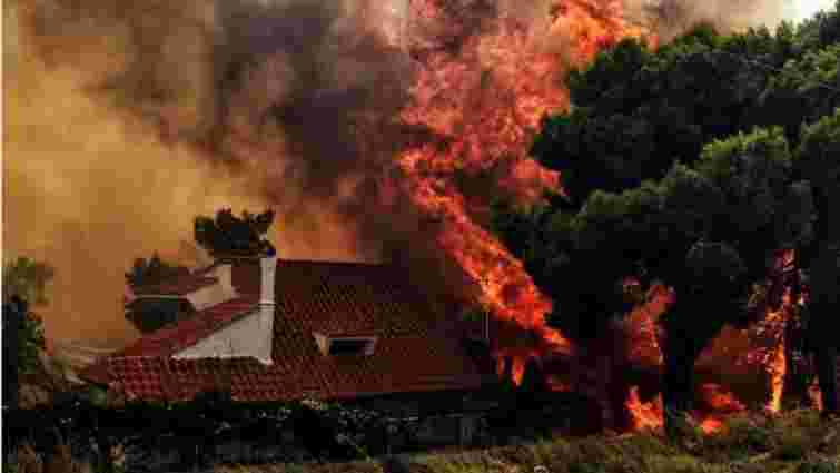 Грецію охопили масштабні лісові пожежі