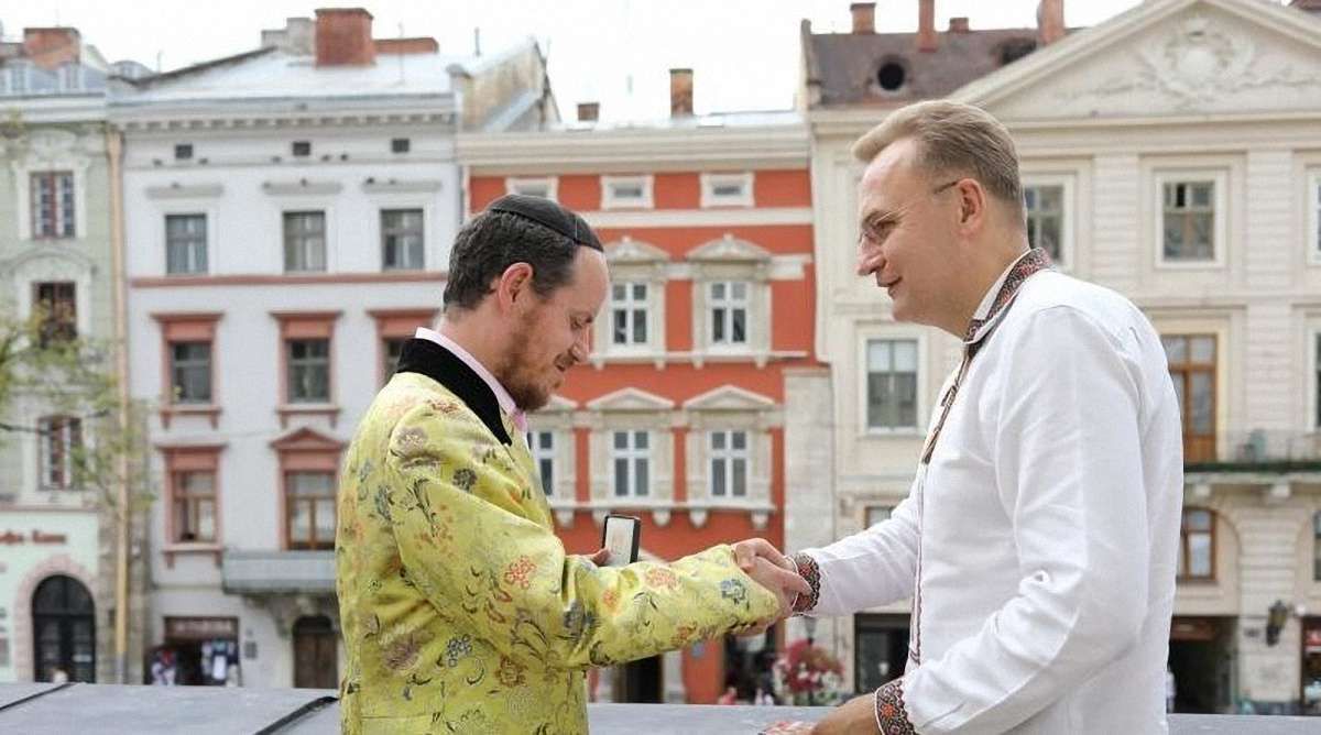 Андрій Садовий обговорив збереження єврейської спадщини Львова із рабином Вашингтона