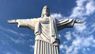 У Трускавці зняли риштування з 12-метрової статуї Ісуса Христа. Фото дня