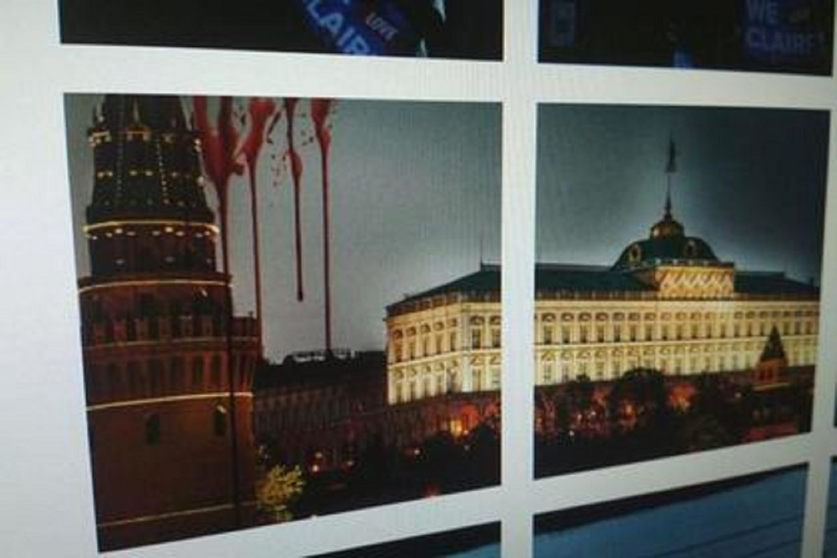 Новий сезон  «Карткового будинку» прорекламували зображенням  Кремля у крові

