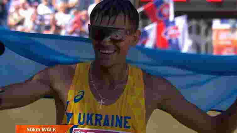 Українець виборов золоту медаль на чемпіонаті Європи з легкої атлетики