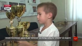 8-річний львів’янин виборов три нагороди на чемпіонаті Європи з шахів