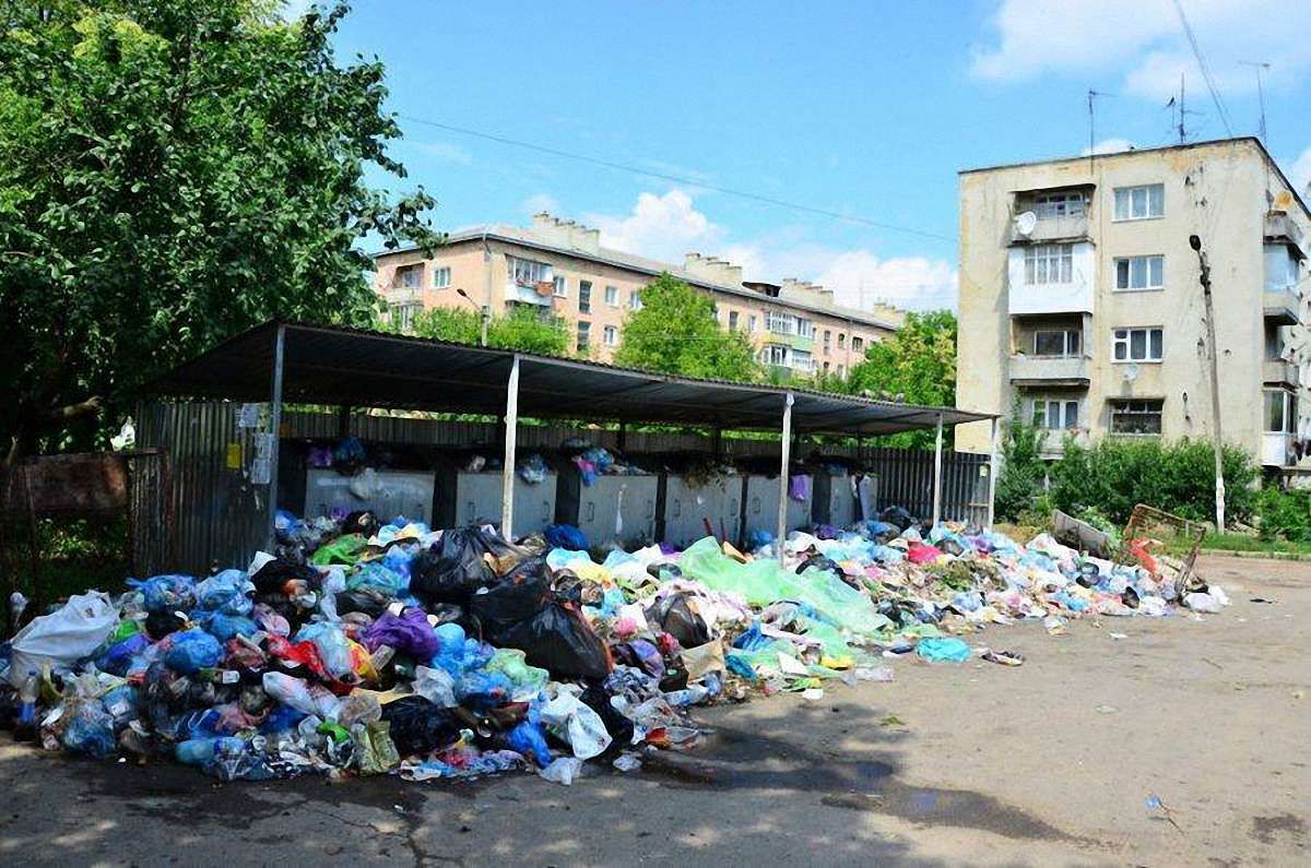 Через сміттєву кризу Дрогобицька міськрада просить оголосити місто зоною екологічного лиха
