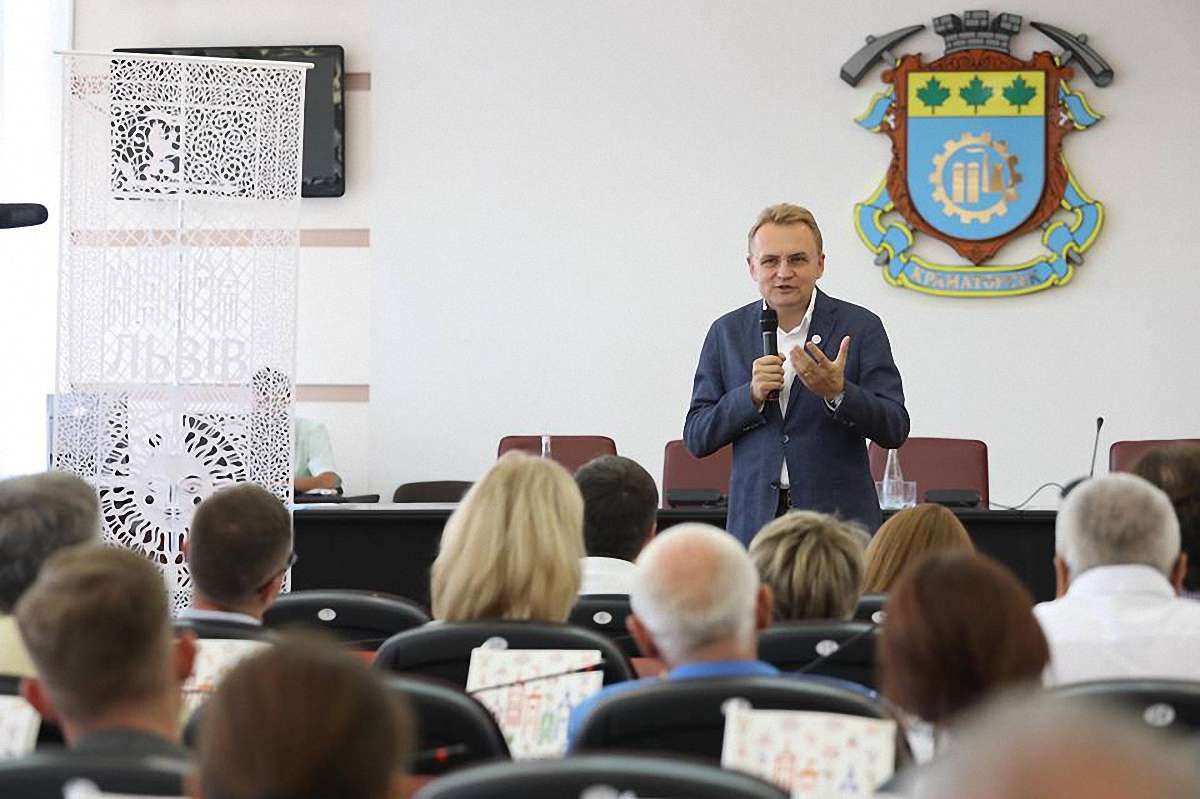 Андрій Садовий розповів у Краматорську про позитивні практики розвитку Львова