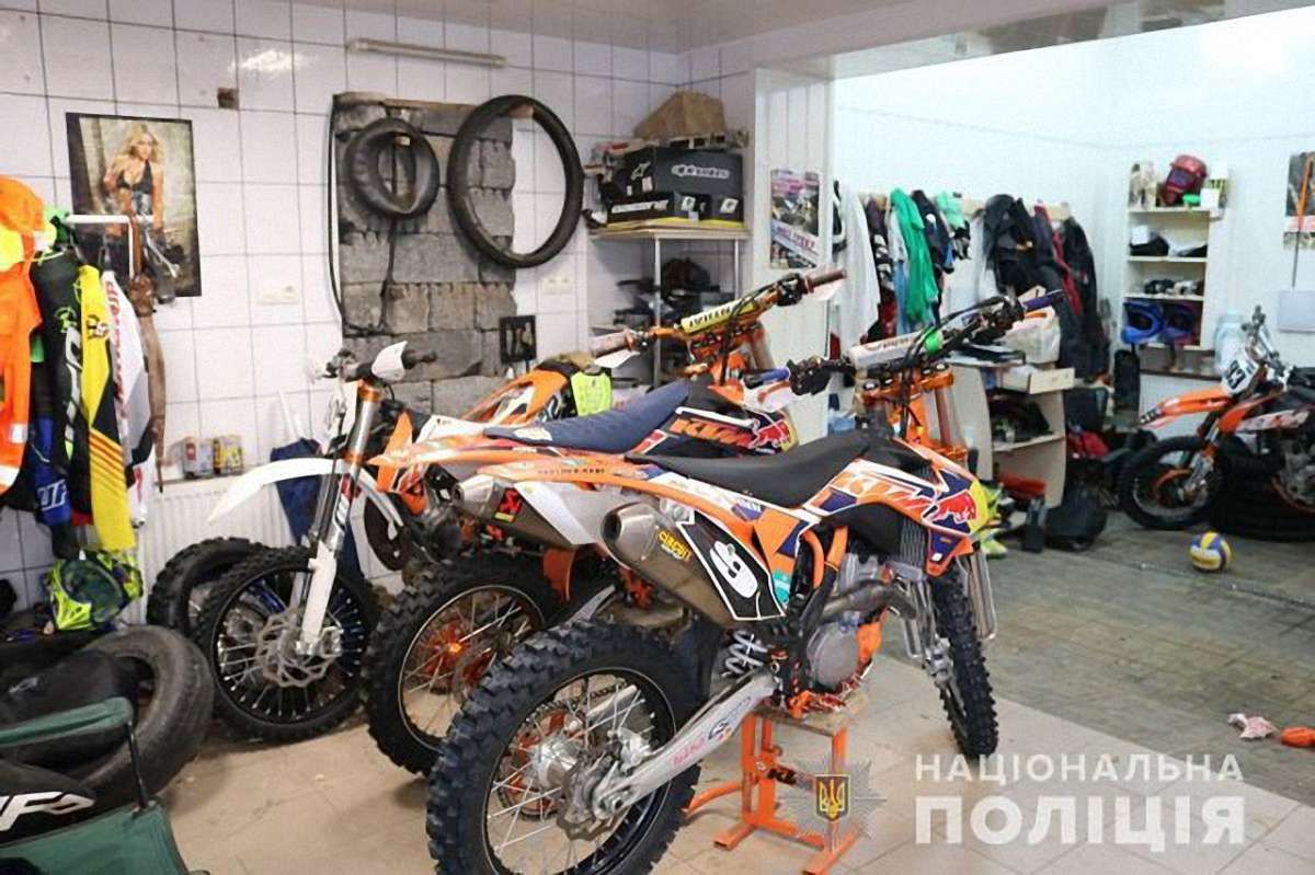 Кіберполіція викрила міжнародний канал збуту в Україні викрадених в Італії мотоциклів