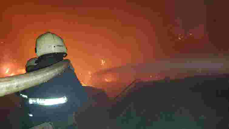 В Мукачеві сталася пожежа на складі «Нової пошти»