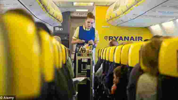 Компанія Ryanair запровадила обмеження на перевезення ручного багажу