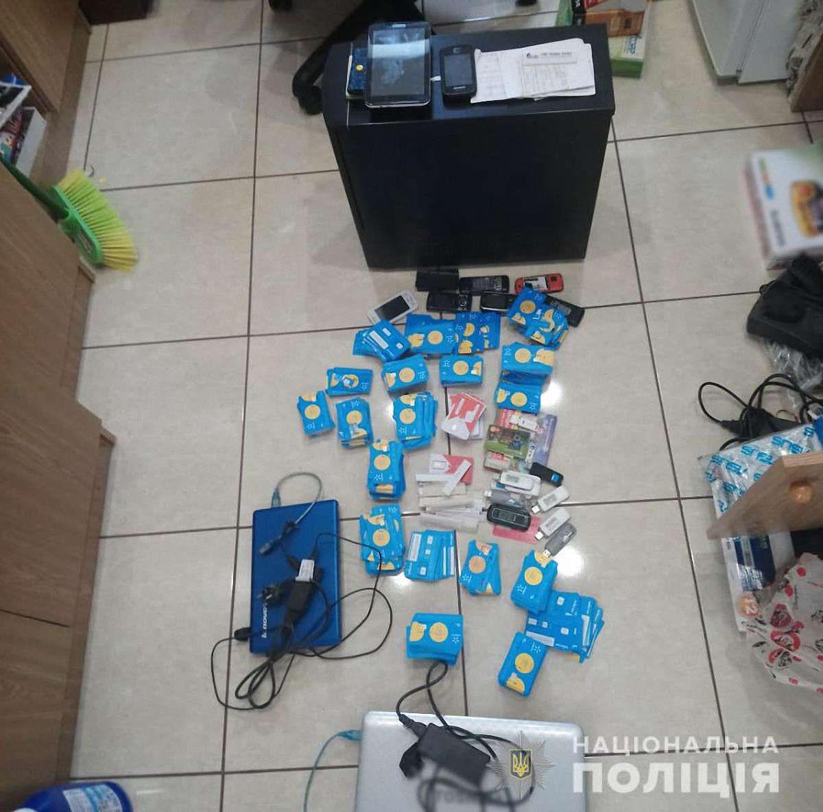 Кіберполіція затримала організаторів нелегального каналу міжнародного телефонного зв’язку