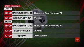 Спортивні події Львова на вихідних 1-2 вересня
