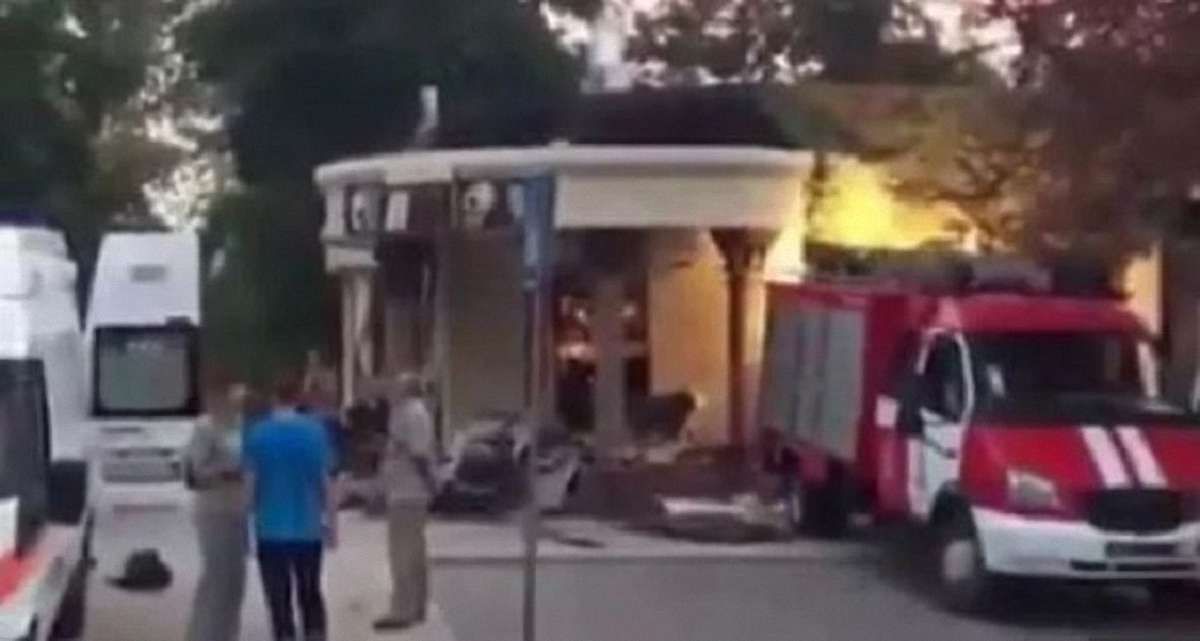 З'явилося відео з місця загибелі ватажка «ДНР» Олександра Захарченка