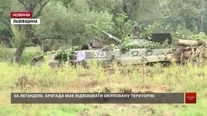 Військові на Яворівському полігоні вперше вчились відпрацьовувати наступ механізованої роти