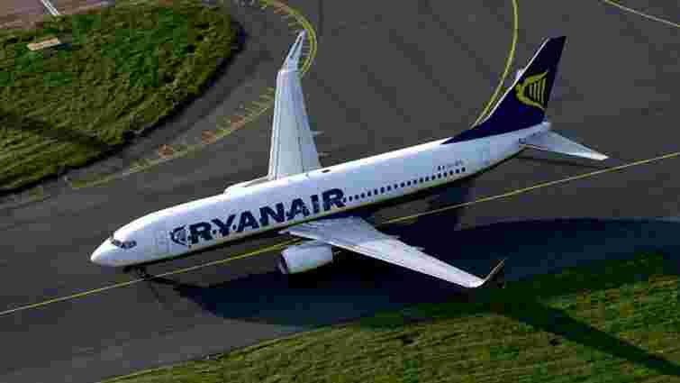Ryanair запустить 8 нових рейсів між Україною і Польщею