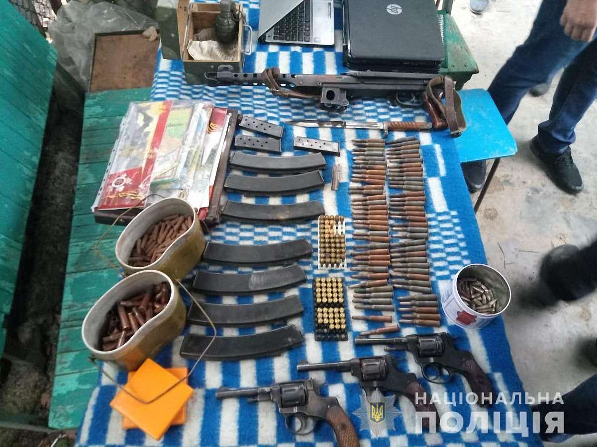На Одещині затримали місцевого жителя, який самостійно виробляв боєприпаси