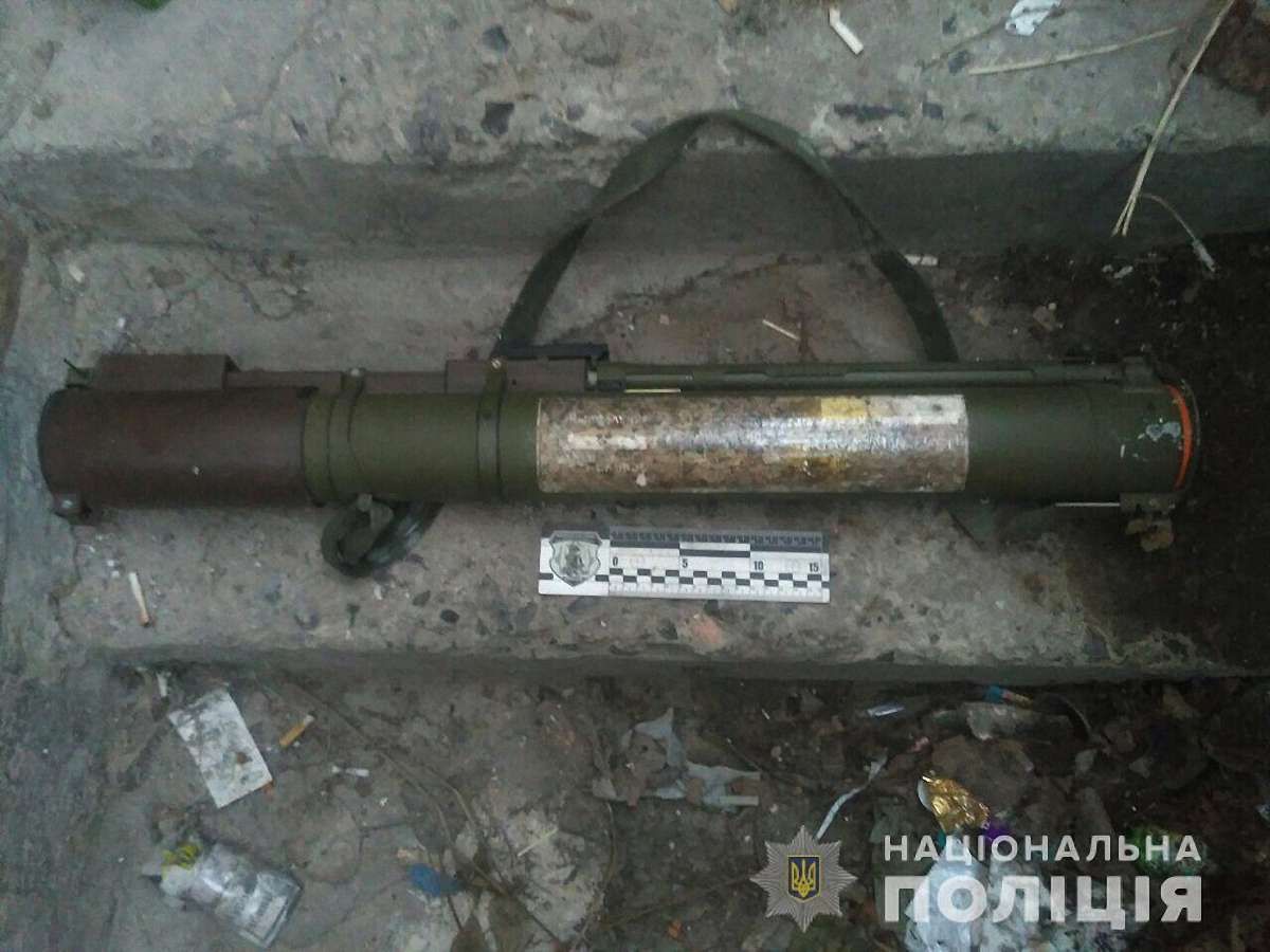 У помешканні львів’янина поліція знайшла гранатомет