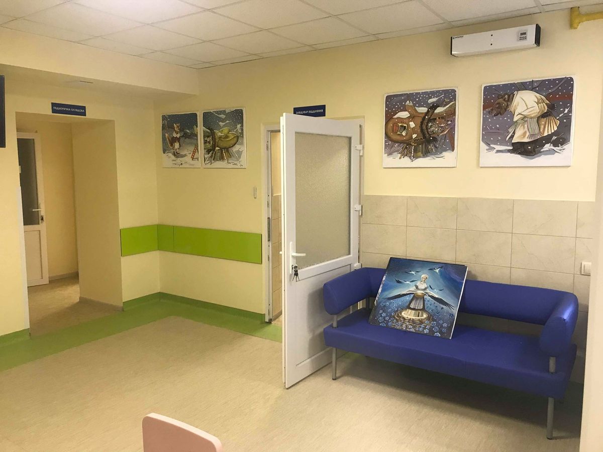 На ремонт приймального відділення львівського ОХМАТДИТу витратили понад 2 млн грн