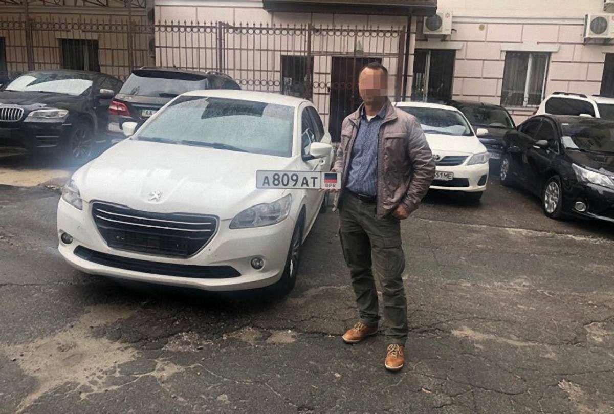 У Києві контррозвідка затримала водія на авто з номерами «ДНР»