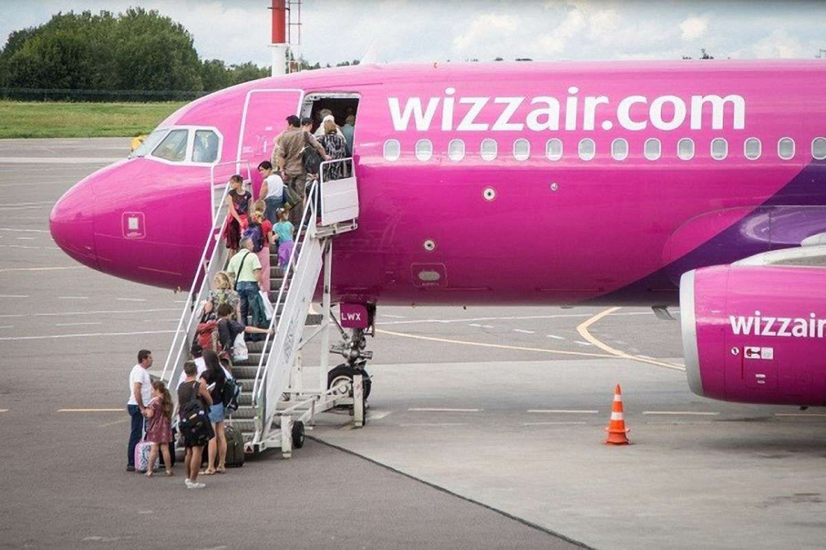 Wizz Air скоротив онлайн-реєстрацію зворотних авіарейсів з 15 днів до 48 годин