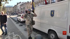 У Львові зустріли тіло загиблого на Донбасі вояка