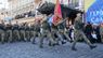 Військовий марш у центрі Львова зняли з висоти пташиного польоту