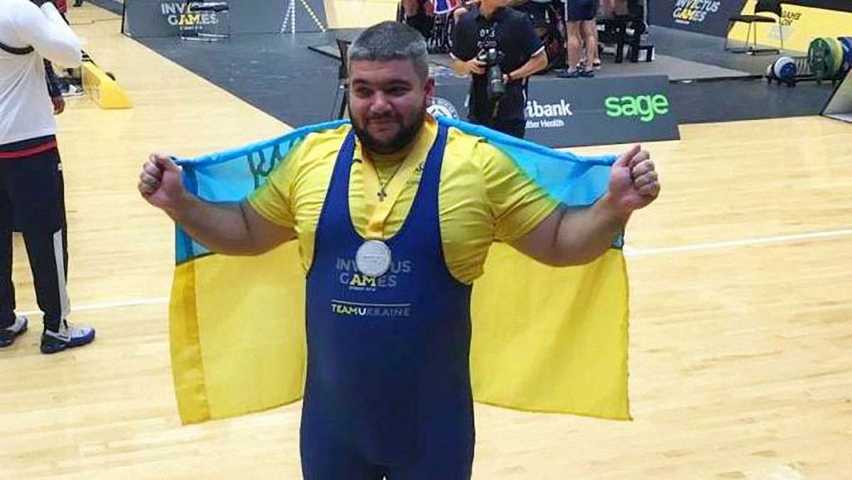 Ветеран АТО виборов срібну медаль з пауерліфтингу на Іграх нескорених