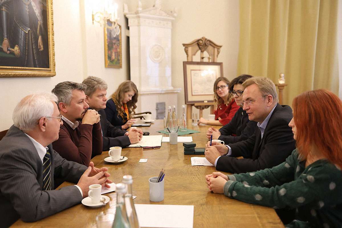 Під час Безпекового форуму Андрій Садовий зустрівся з представниками Фонду Ганса Зайделя