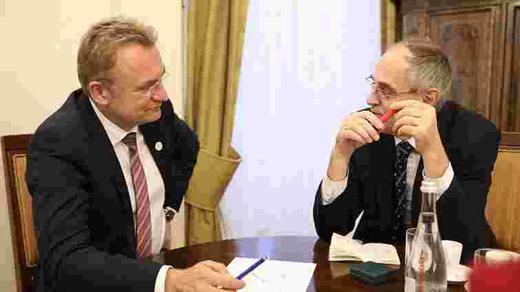Мер Львова зустрівся з віце-президентом Центру аналізу європейської політики Едвардом Лукасом