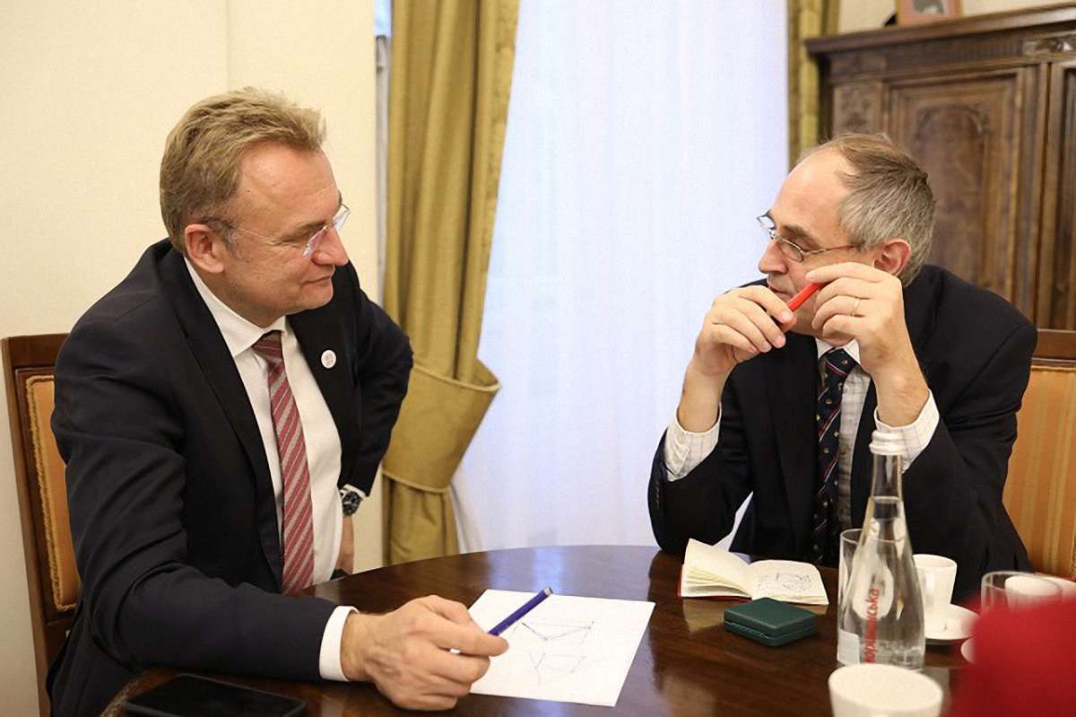 Мер Львова зустрівся з віце-президентом Центру аналізу європейської політики Едвардом Лукасом