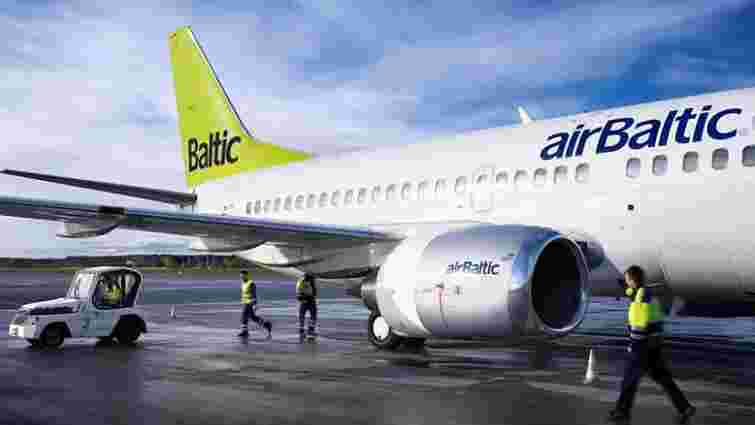 Латвійська авіакомпанія airBaltic запускає рейс зі Львова до Риги