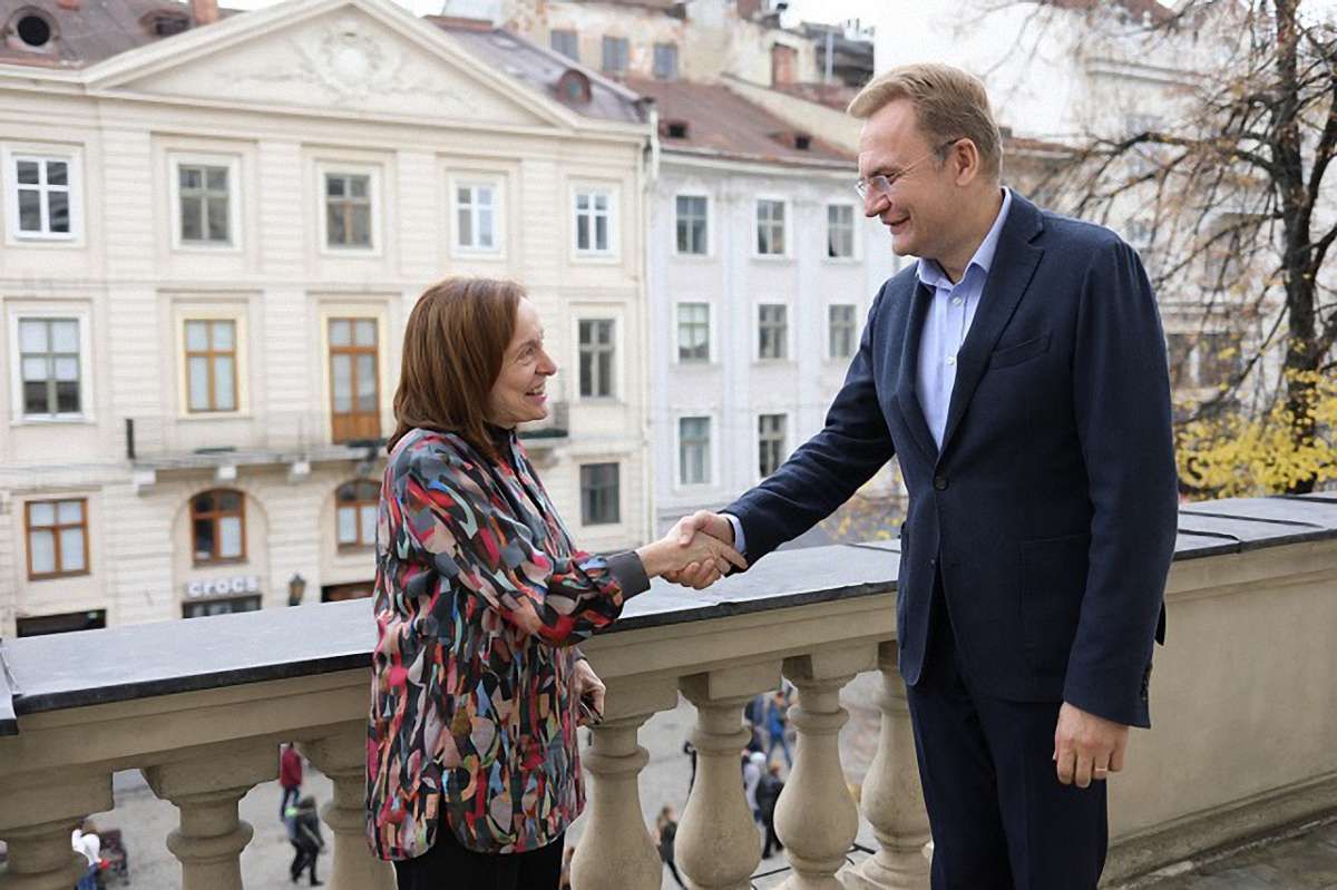 Садовий зустрівся з представницею ПРООН та президентом Американсько-української ділової ради