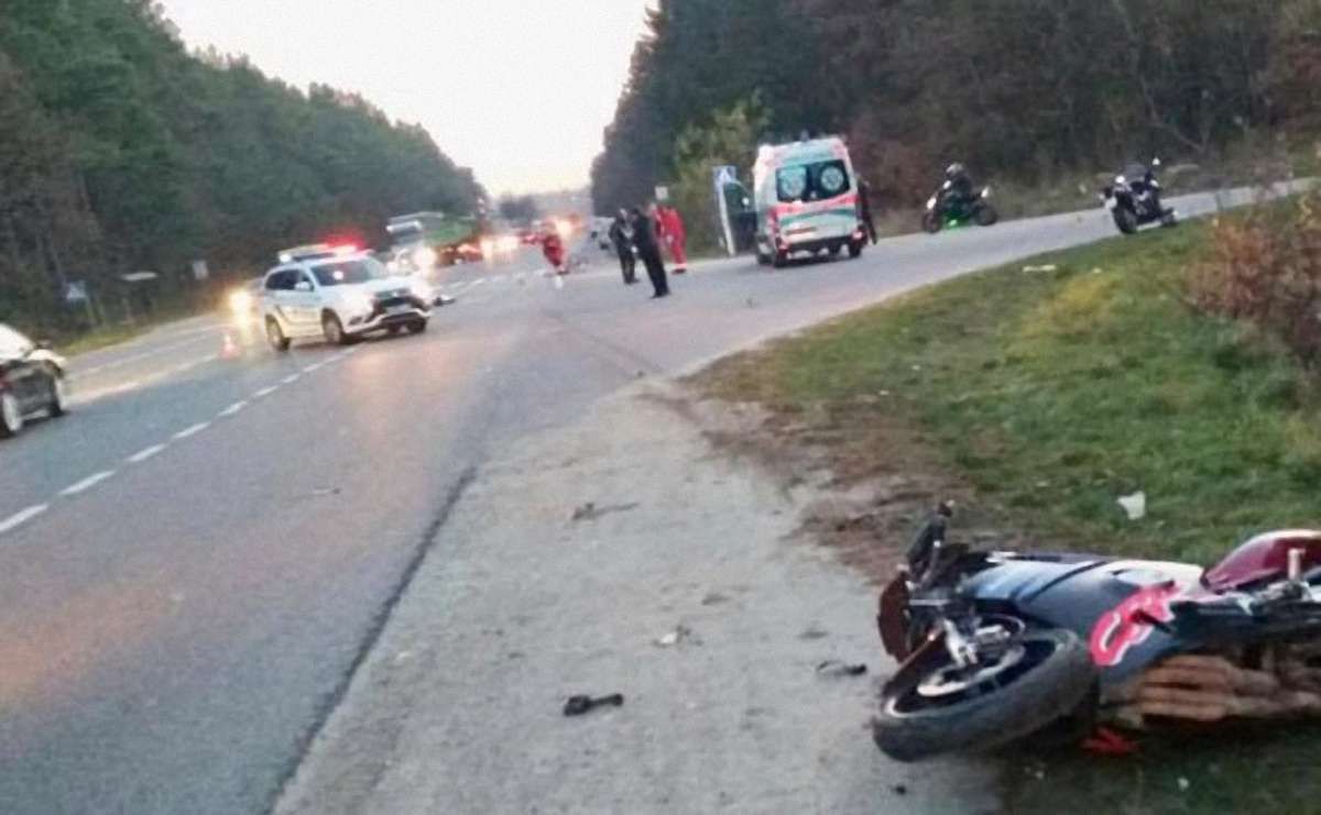У ДТП поблизу Львова загинули велосипедист та мотоцикліст