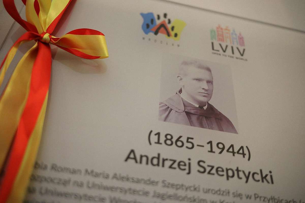 У Вроцлавському університеті відкрили пам’ятну таблицю Андрею Шептицькому